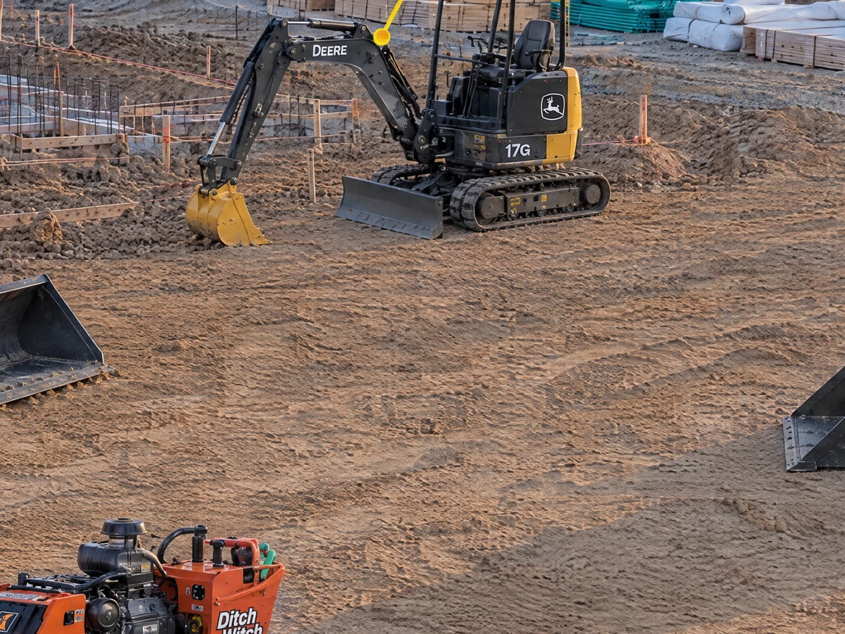 John Deere 17G rental equipment